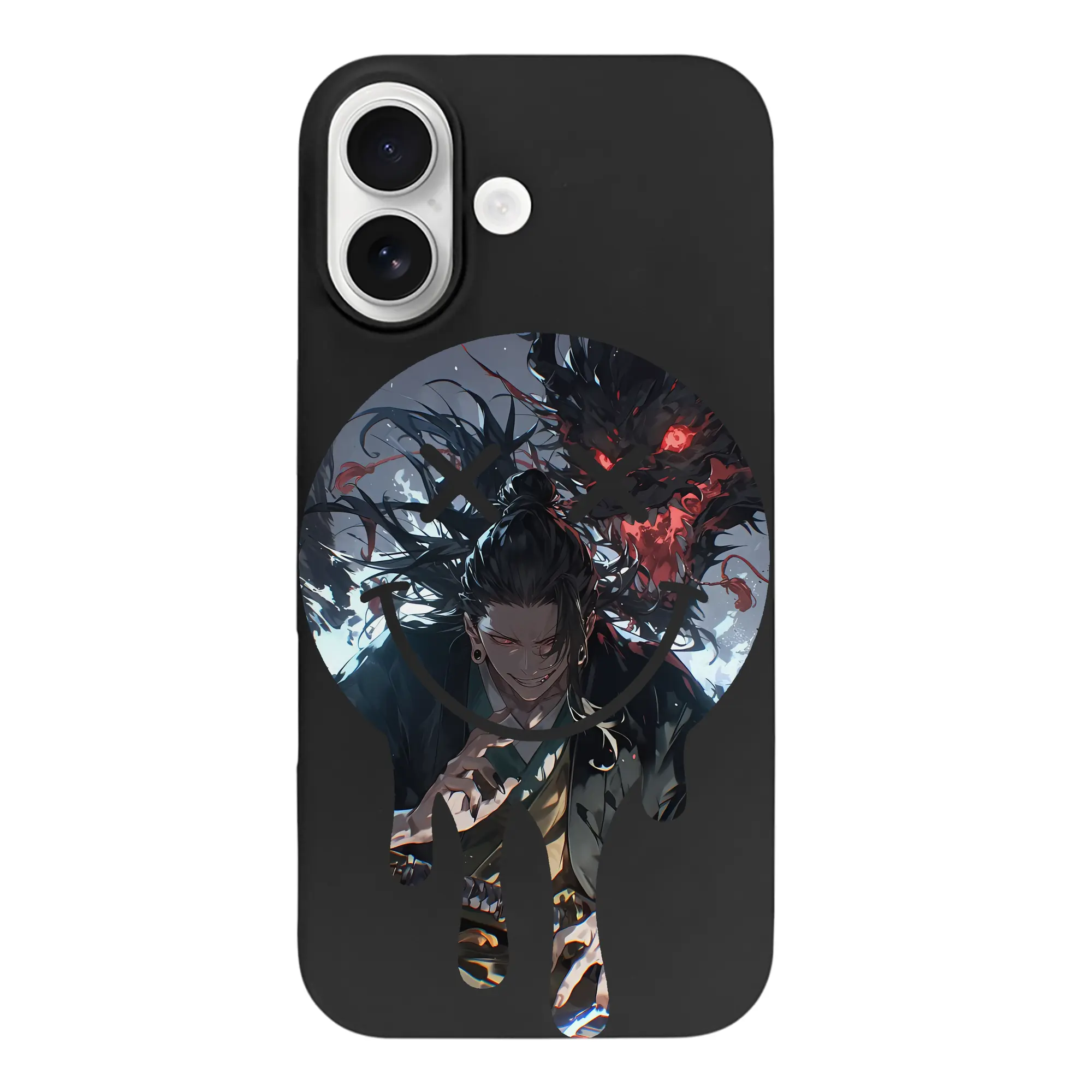 呪術廻戦 グッズ,夏油 傑 - iPhone 17 シリーズ シリコンケース 薄型 耐衝撃 指紋防止 ソフトタッチカバー 精密フィット 傷防止 保護ケース iPhone 17/17 Air/17 Pro/17 Pro Max 対応